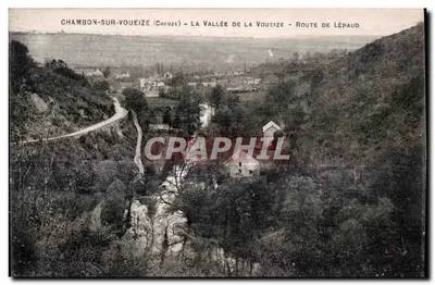Chambon-sur-Voueize (Chruze) — A Vale da Voueize — Estrada de Lépaud